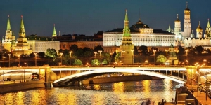 The Kremlin and the Moscow River
